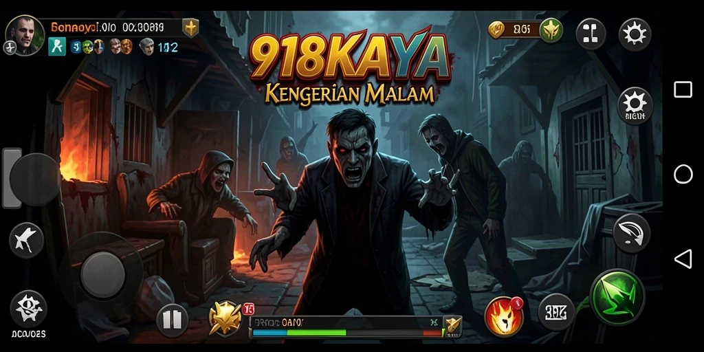 Screenshot gameplay mencekam di dunia kegelapan 918KAYA.