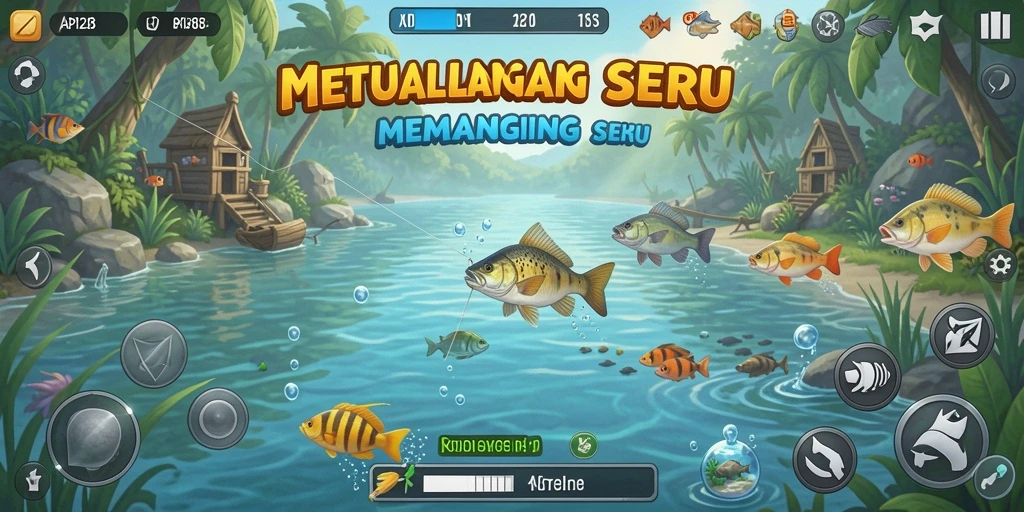 Tangkapan ikan yang menakjubkan dalam gameplay API288.