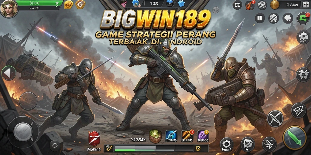 Tangkapan layar gameplay <strong>BIGWIN189</strong> yang menampilkan strategi pertempuran yang intens.