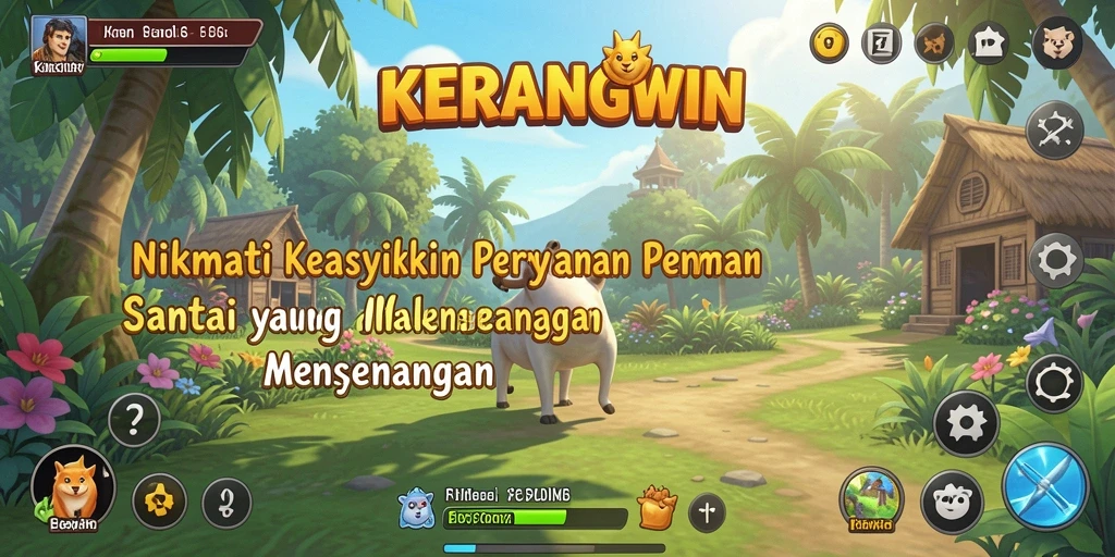 Tampilan gameplay <strong>KERANGWIN</strong> yang menyenangkan dan penuh warna.