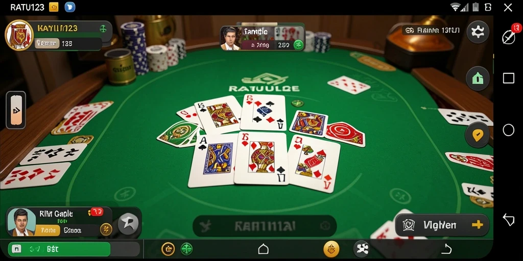 Tampilan gameplay RATU123 yang menarik dan interaktif.