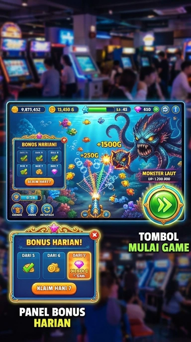 Fitur permainan terbaru dari fungame yang menarik.